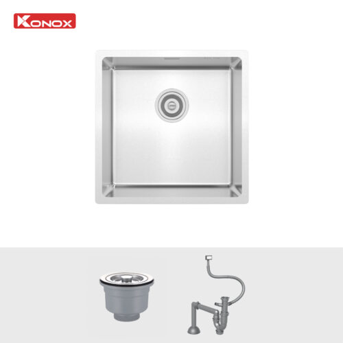 Chậu rửa chén Konox Tari 400SM 1 hố bề mặt mịn